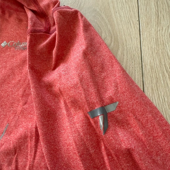 Columbia Diamond Peak 1/2 Zip Long Sleeve Sweater for Men in Red Heather Size S - Picture 12 of 15